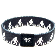 Load image into Gallery viewer, Midnight Sasquatch Wristband Bracelet
