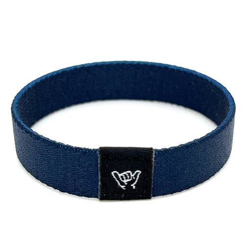 Navy Blue Wristband Bracelet