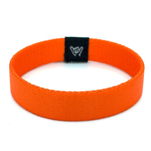 Orange Burst Wristband Bracelet