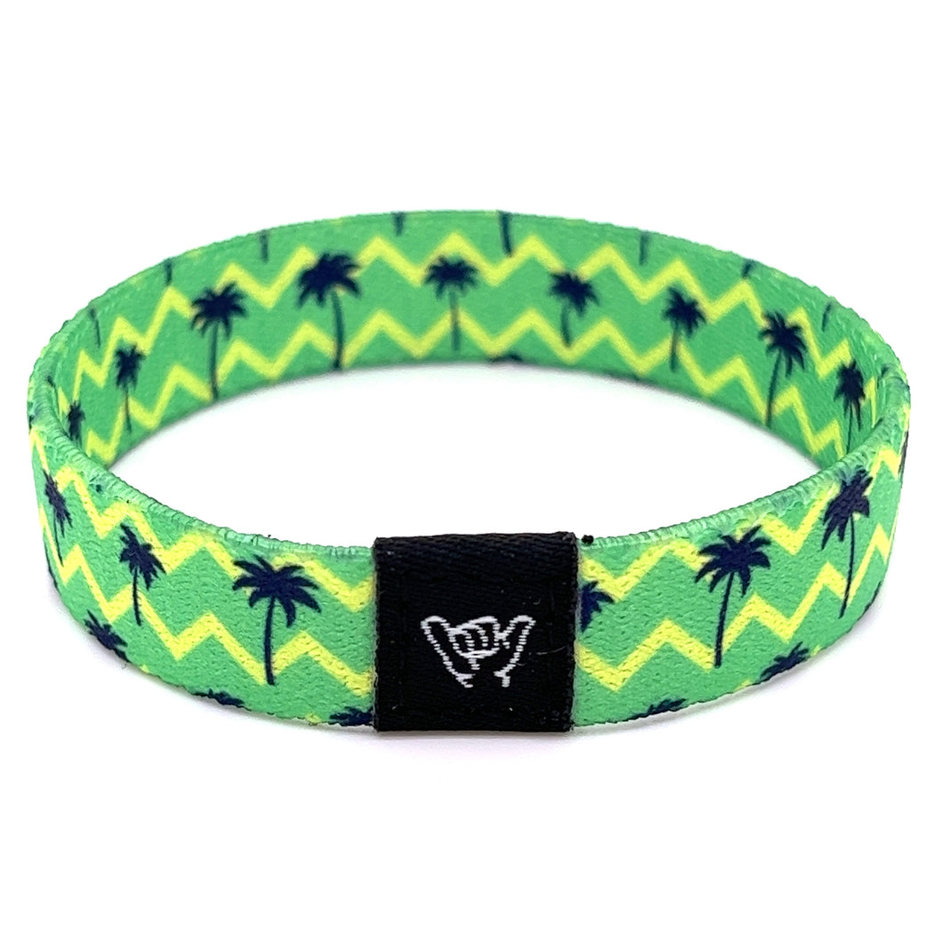 Paradise Palms Wristband Bracelet