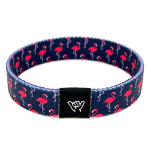 Load image into Gallery viewer, Pink Flamingo Wristband Bracelet