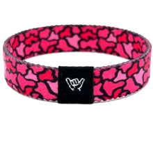 Load image into Gallery viewer, Pink Camo Wristband Bracelet