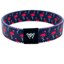 Load image into Gallery viewer, Pink Flamingo Wristband Bracelet