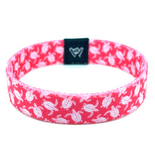 Load image into Gallery viewer, Pink Sea Turtle Wristband Bracelet