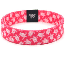 Load image into Gallery viewer, Pink Sea Turtle Wristband Bracelet