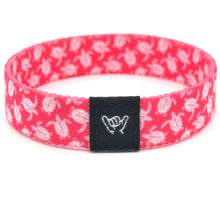 Load image into Gallery viewer, Pink Sea Turtle Wristband Bracelet