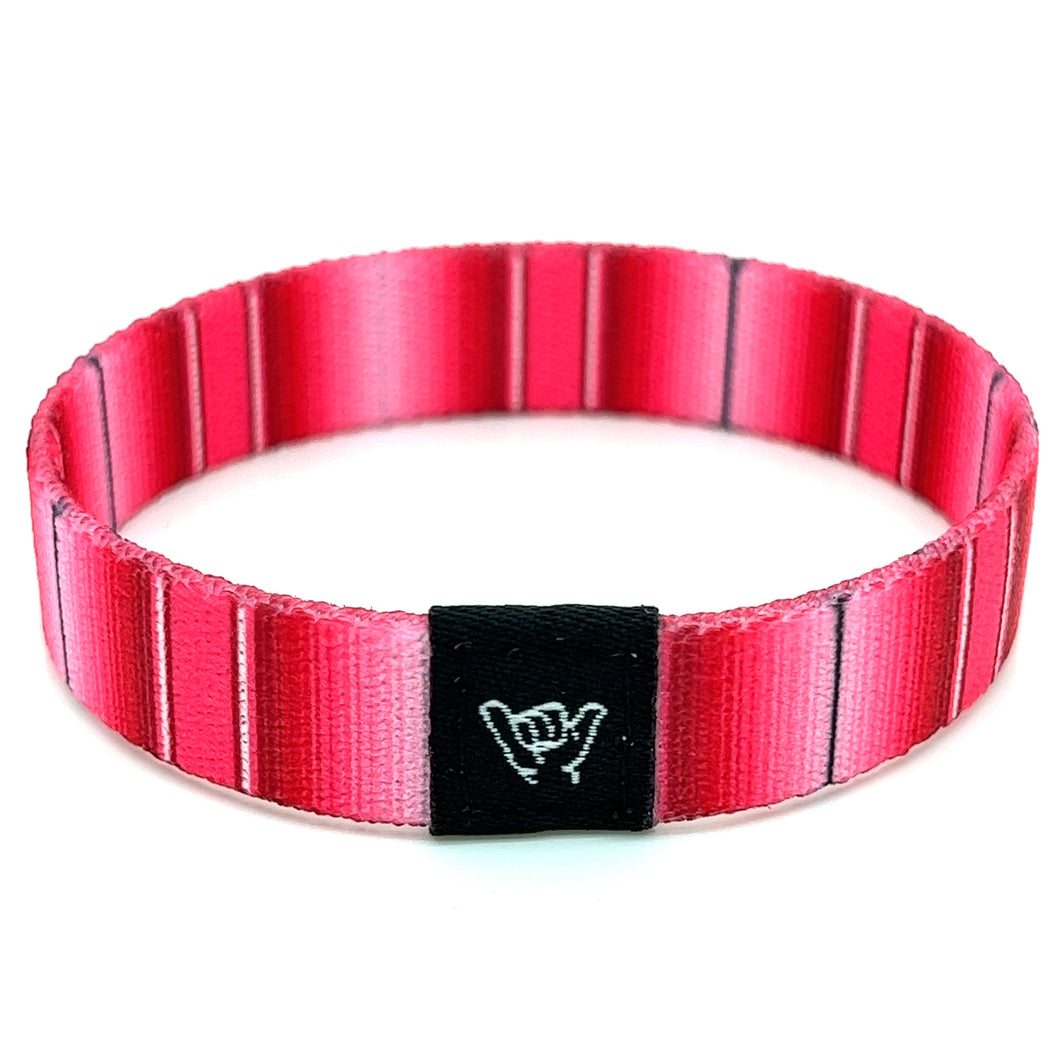 Pink Serape Wristband Bracelet