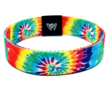 Load image into Gallery viewer, Psychedelic Tie Dye Wristband Bracelet