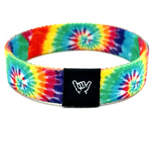 Load image into Gallery viewer, Psychedelic Tie Dye Wristband Bracelet