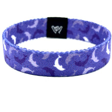 Load image into Gallery viewer, Purple Dolphins Wristband Bracelet
