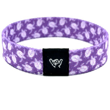 Load image into Gallery viewer, Purple Sea Turtle Wristband Bracelet