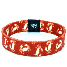 Load image into Gallery viewer, Red Crab Wristband Bracelet
