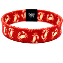 Load image into Gallery viewer, Red Crab Wristband Bracelet