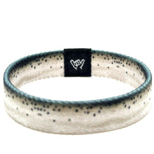 Load image into Gallery viewer, Salmon Skin Wristband Bracelet