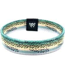 Load image into Gallery viewer, Speckled Trout Skin Wristband Bracelet