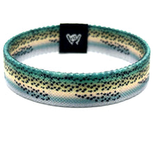 Load image into Gallery viewer, Speckled Trout Skin Wristband Bracelet