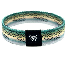 Load image into Gallery viewer, Speckled Trout Skin Wristband Bracelet