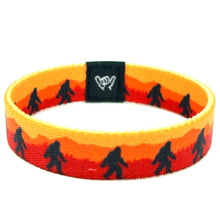 Load image into Gallery viewer, Sunset Sasquatch Wristband Bracelet
