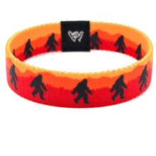 Load image into Gallery viewer, Sunset Sasquatch Wristband Bracelet