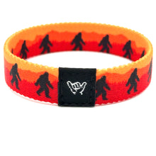 Load image into Gallery viewer, Sunset Sasquatch Wristband Bracelet