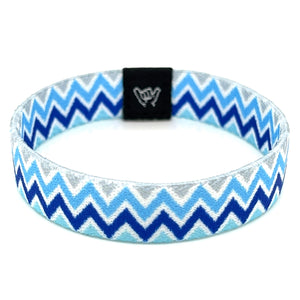 Silver Mountain Wristband Bracelet