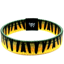 Load image into Gallery viewer, Yellow Perch Skin Wristband Bracelet