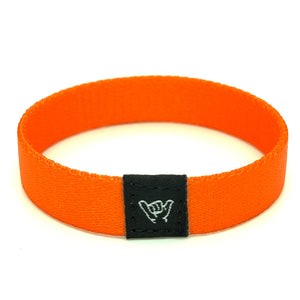 Orange Burst Wristband Bracelet