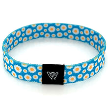 Load image into Gallery viewer, Wild Daisies Wristband Bracelet