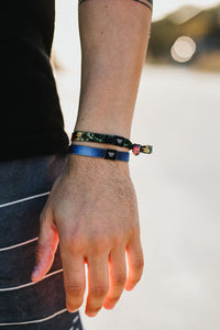 Neon Stripe Knotband Bracelet