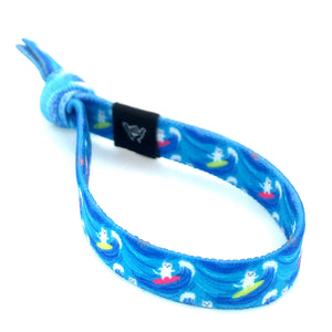 Surf Kitties Knotband Bracelet