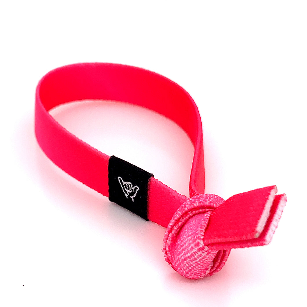 Point Break Pink Knotband Bracelet