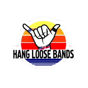 Hang Loose Bands Logo Sticker